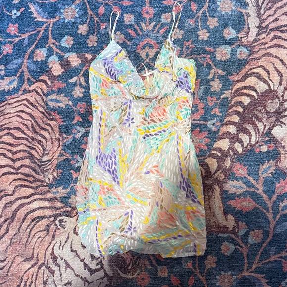 Floral Mini Dress - Picture 1 of 2